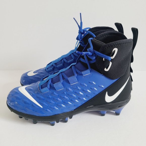 NEW Nike Force Savage Varsity Football Cleats AQ8155-402 Size Blue